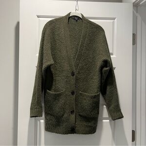 Rails Oslo Cardigan - Olive